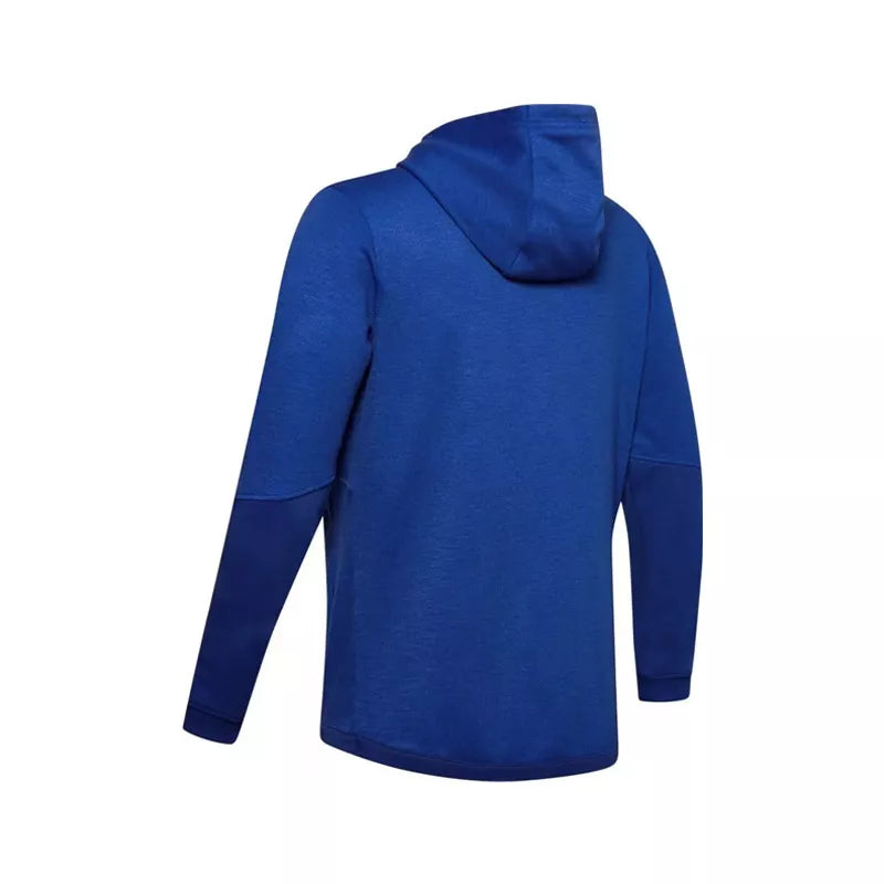Sweat À Capuche Double Knit Full Zip - Bleu Marine - Homme