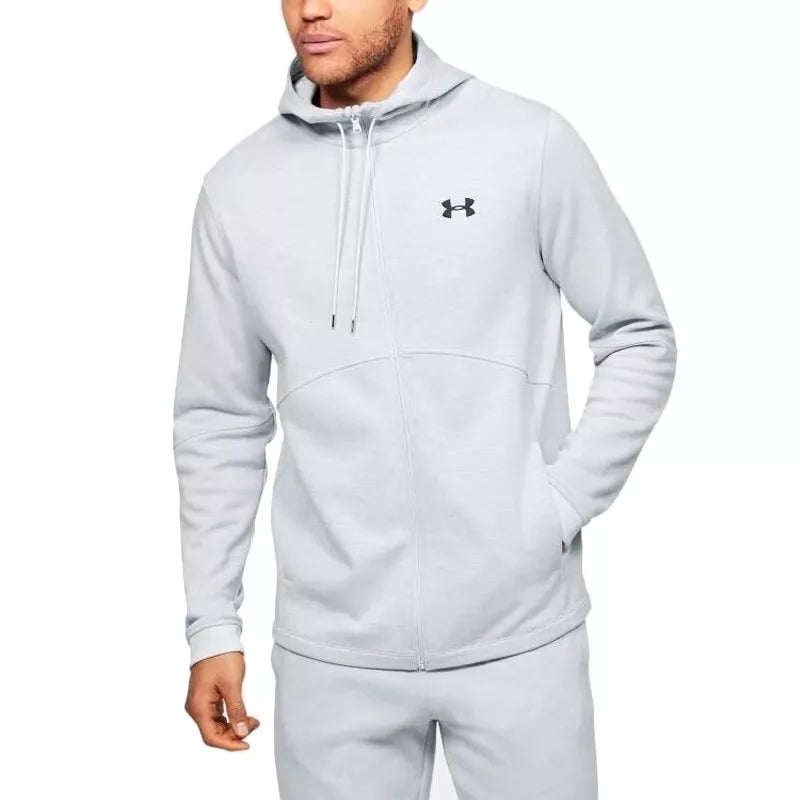Sweat à capuche Homme Under Armour DOUBLE KNIT FULL ZIP