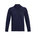 Fleece Fz Kapuzenpullover - Blau - Herren