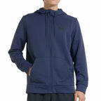 Fleece Fz Kapuzenpullover - Blau - Herren