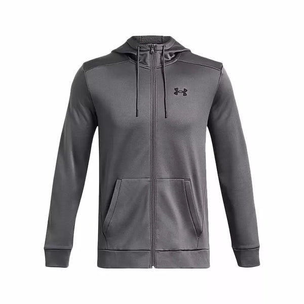 Bluza z kapturem Fleece Fz Hoodie - Szary - Mężczyzna