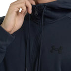 Hoodie Fleece Fz Hoodie - Zwart - Heren