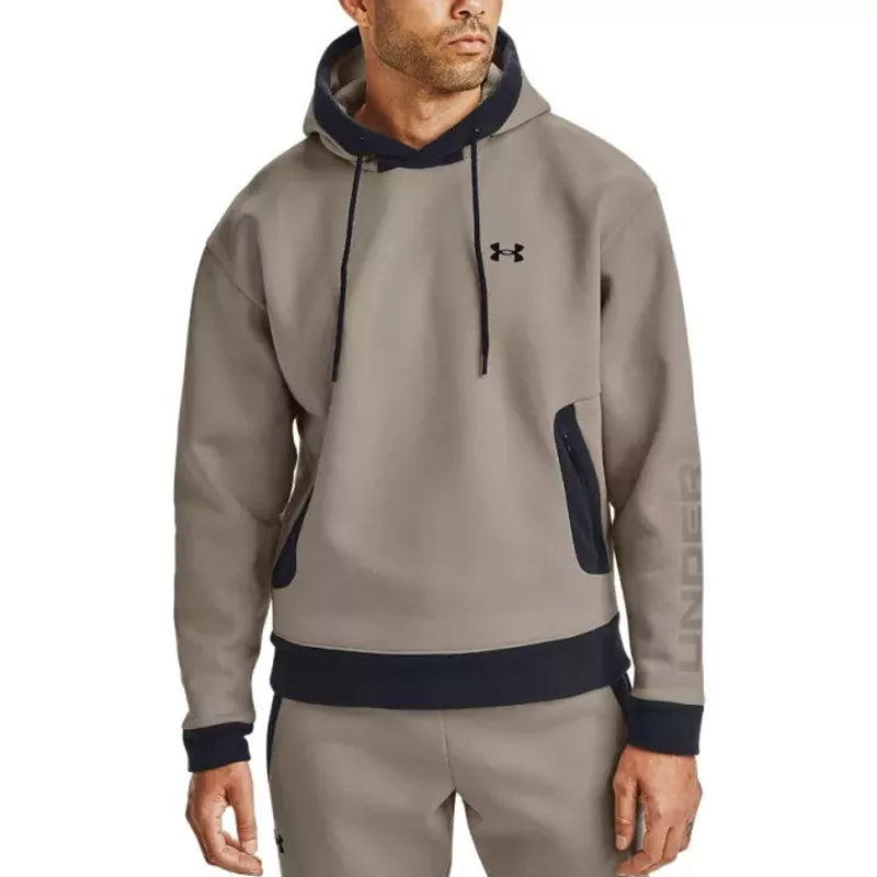Sweat À Capuche Recover Fleece - Marron - Homme