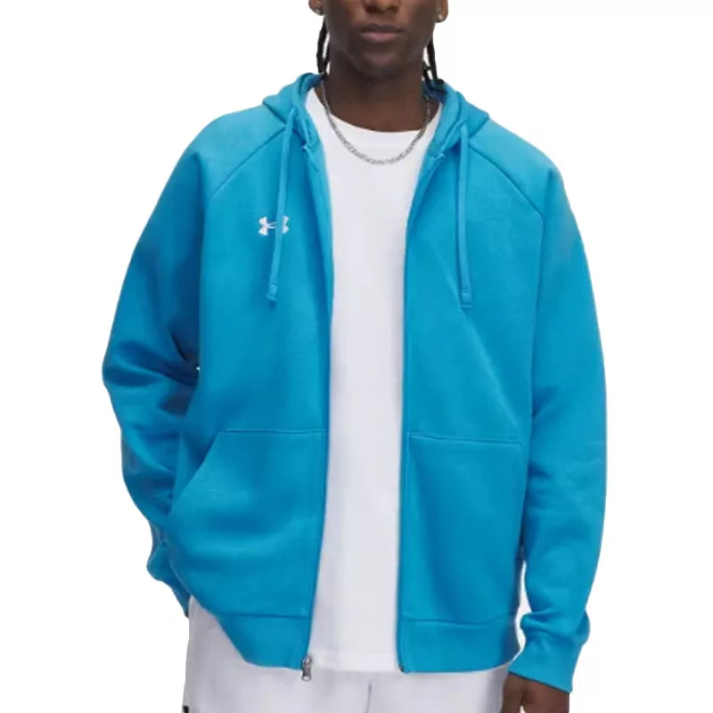 Sweat À Capuche Rival Fleece Fz - Bleu - Homme