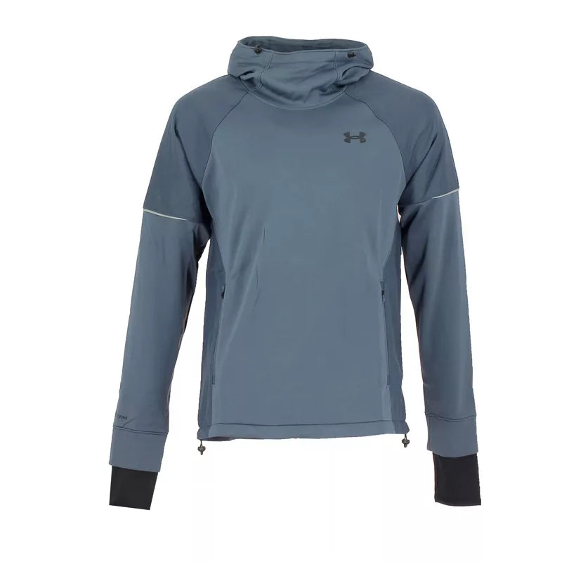 Ua Af Storm Balaclava Hoodie - Gray - Men