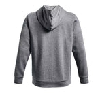 Ua Essential Fleece Fz Hoodie - Gray - Men