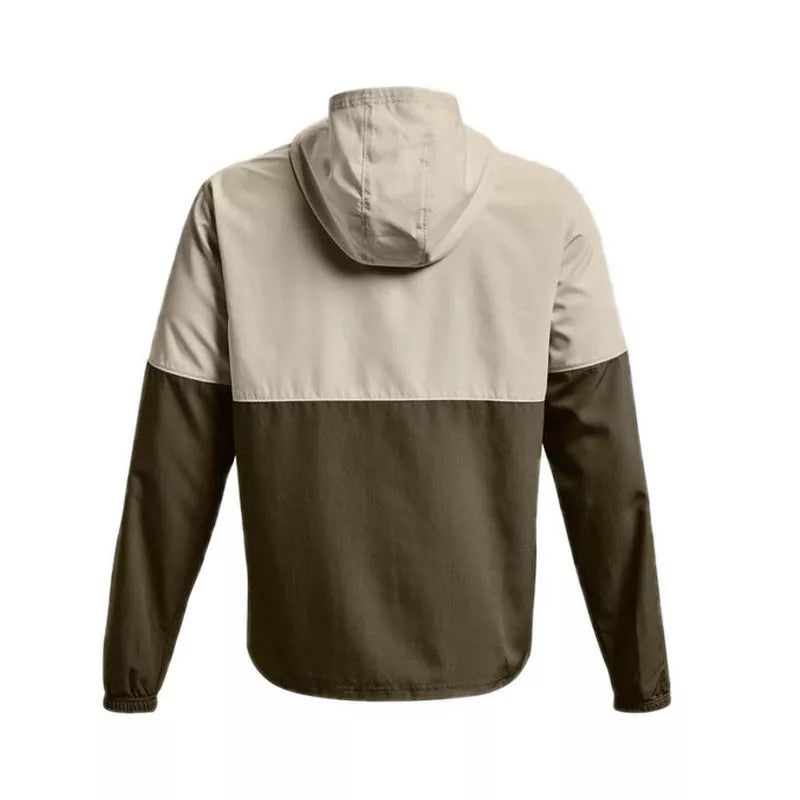 Sweat À Capuche Woven Asymmetrical - Beige - Homme