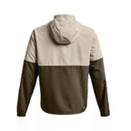 Sweat À Capuche Woven Asymmetrical - Beige - Homme