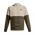 Sweat À Capuche Woven Asymmetrical - Beige - Homme
