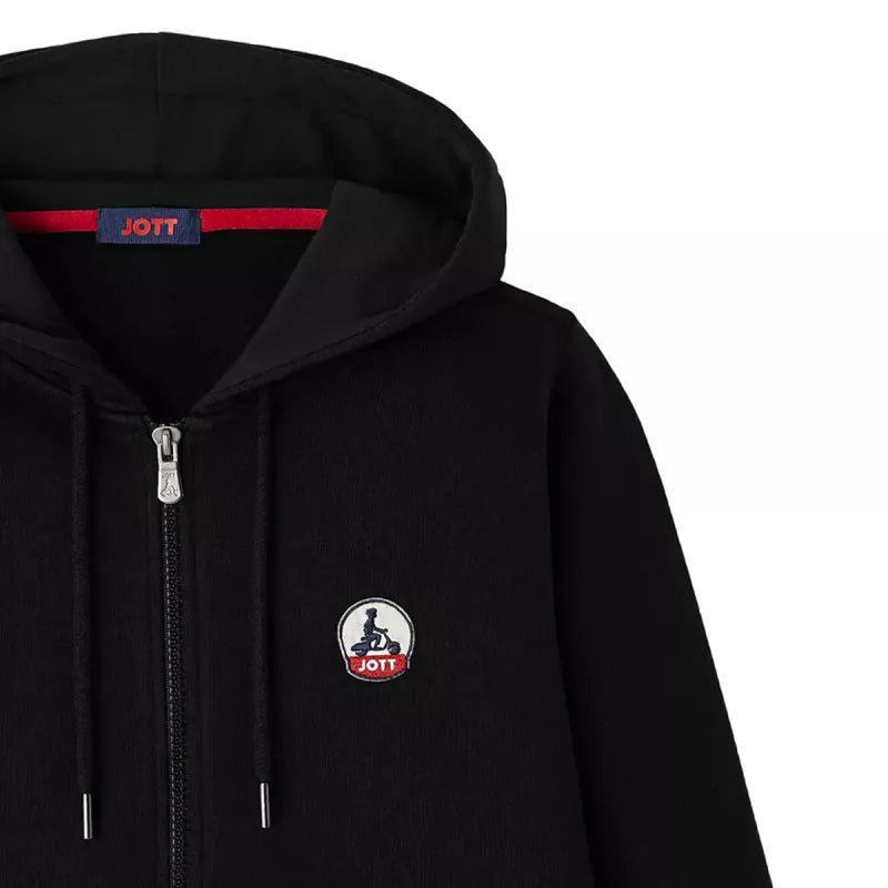 Sudadera con Capucha Zipper Oaxaca - Negro - Mujer