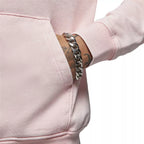 Sudadera con capucha Jordan Essential de forro polar - Rosa