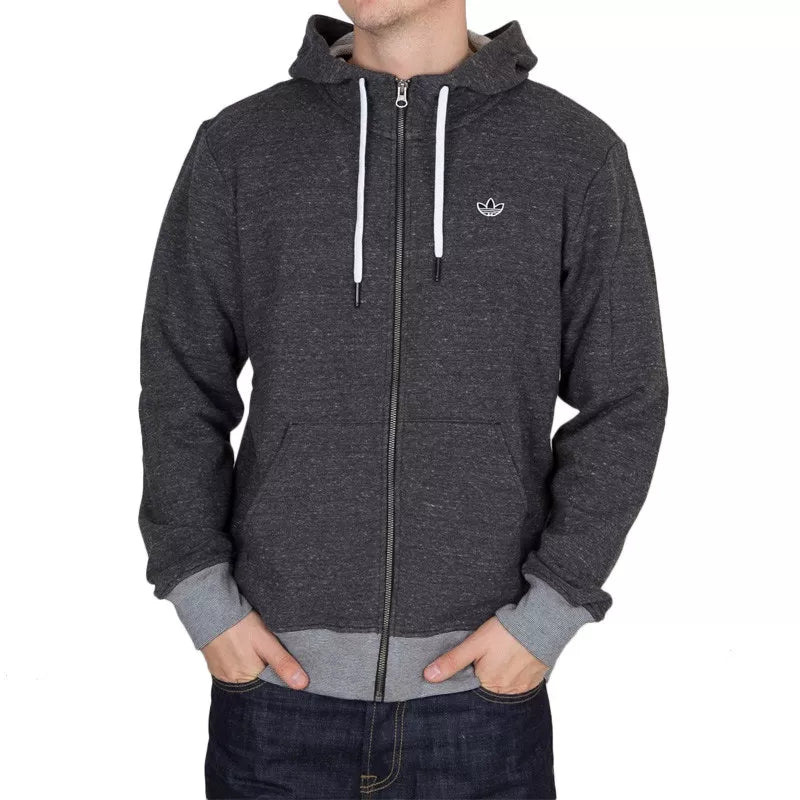 Adidas Originals Premium Basic Hoodie Sweatshirt - Gray