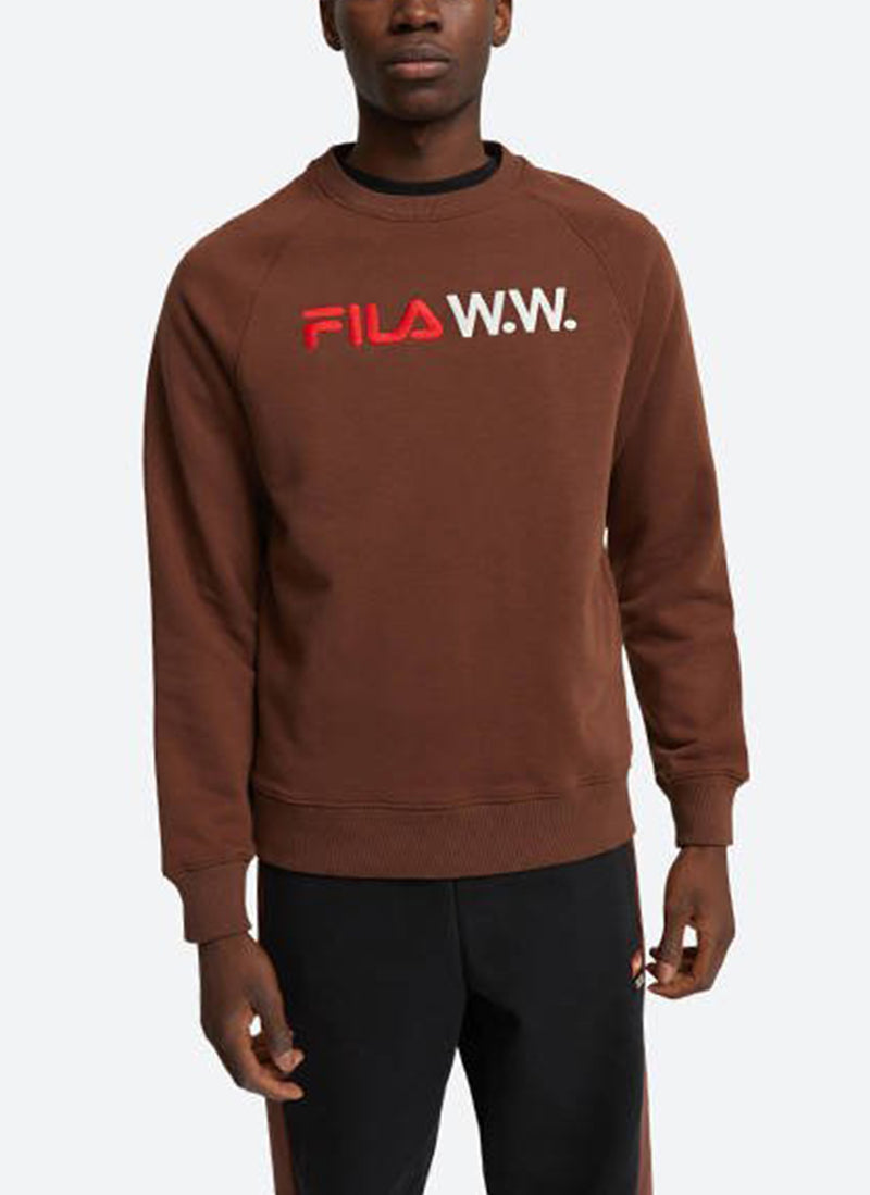 Fila - Sweat Arthur Crew - Potting Soil - Homme