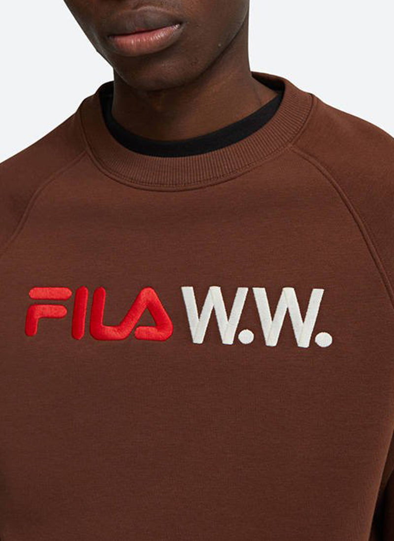 Fila - Sweat Arthur Crew - Potting Soil - Homme