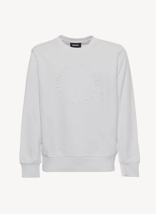 Diesel - Sweat Girk A70 - Bright White - Homme