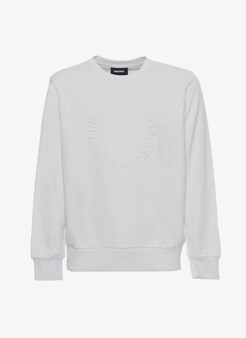 Diesel - Sweat Girk A70 - Bright White - Homme