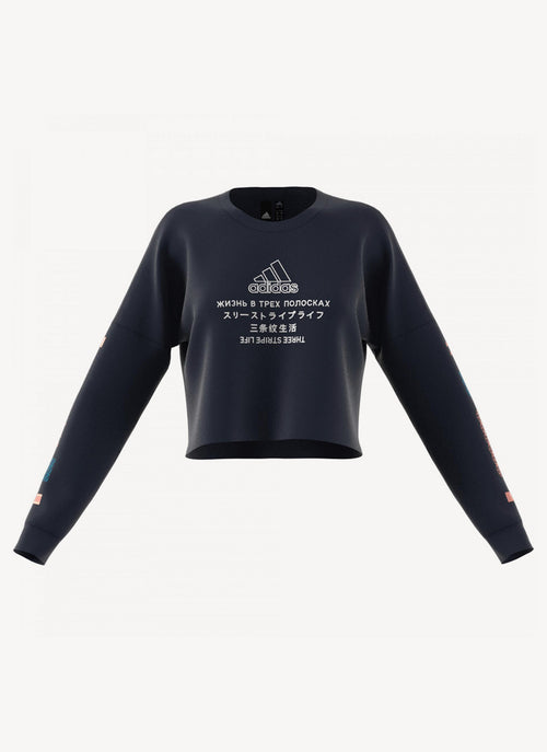 Adidas - Sweat Global Crew - Legink - Femme