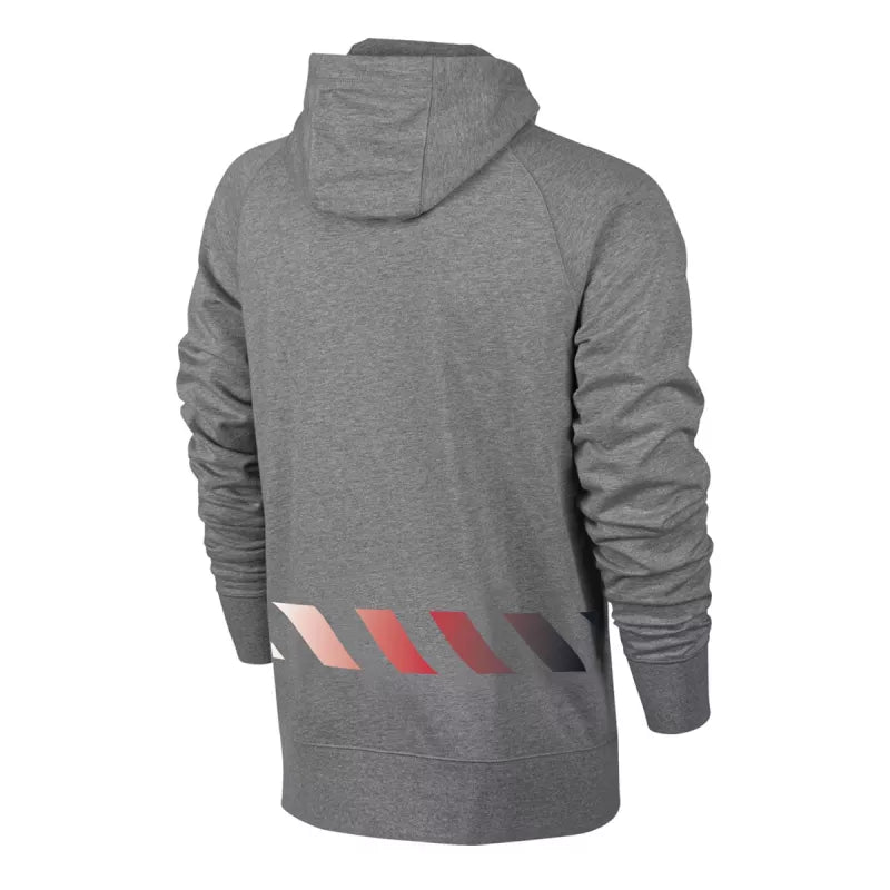 Nike Aw77 Ru Full Zip Hoodie Ntf Sweatshirt - Gray