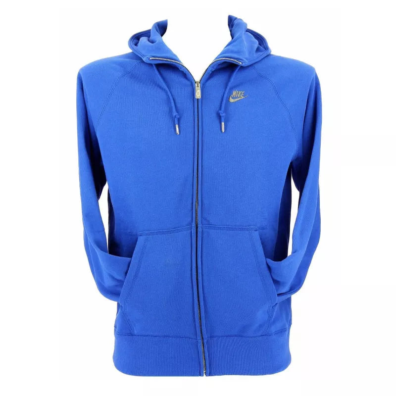 Sweat Nike Hybrid Full Zip - Bleu