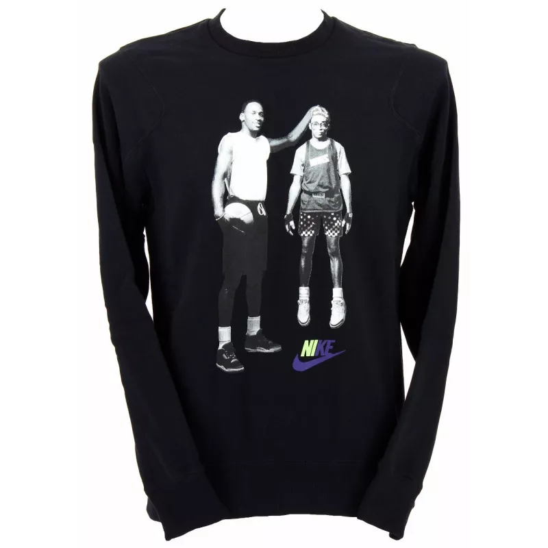 Nike Jordan Mike And Mars Fleece Sweatshirt - Dark Black