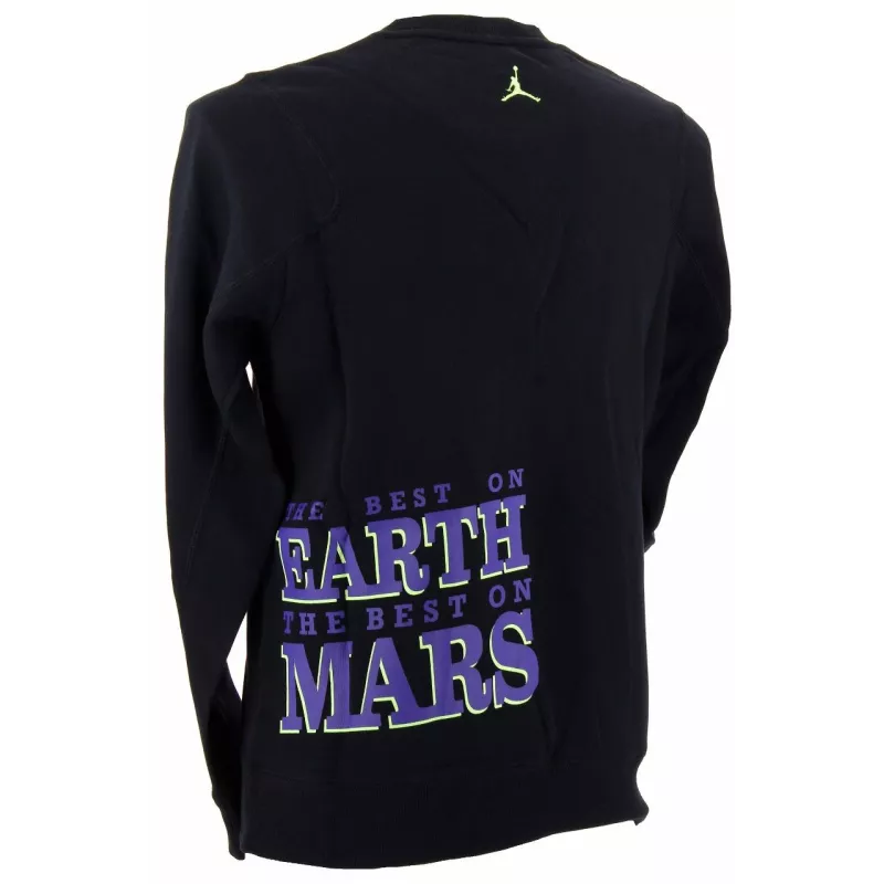 Nike Jordan Mike And Mars Fleece Sweatshirt - Dark Black
