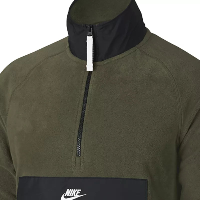 Sweat Nike M Nsw Snl - Kaki/Noir