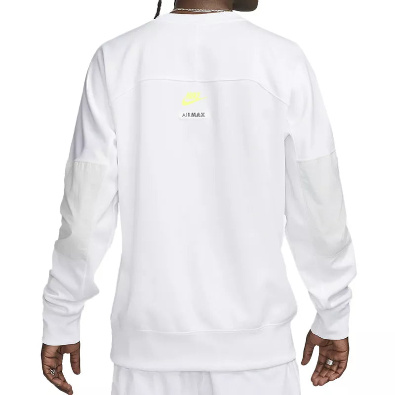 Sweat Nike Nsw Air Max Crew - Blanc