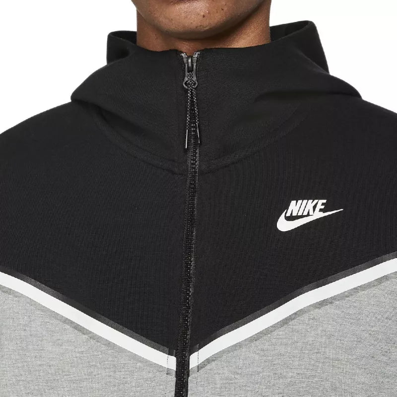 Sudadera Nsw Tech De Forro Polar - Gris