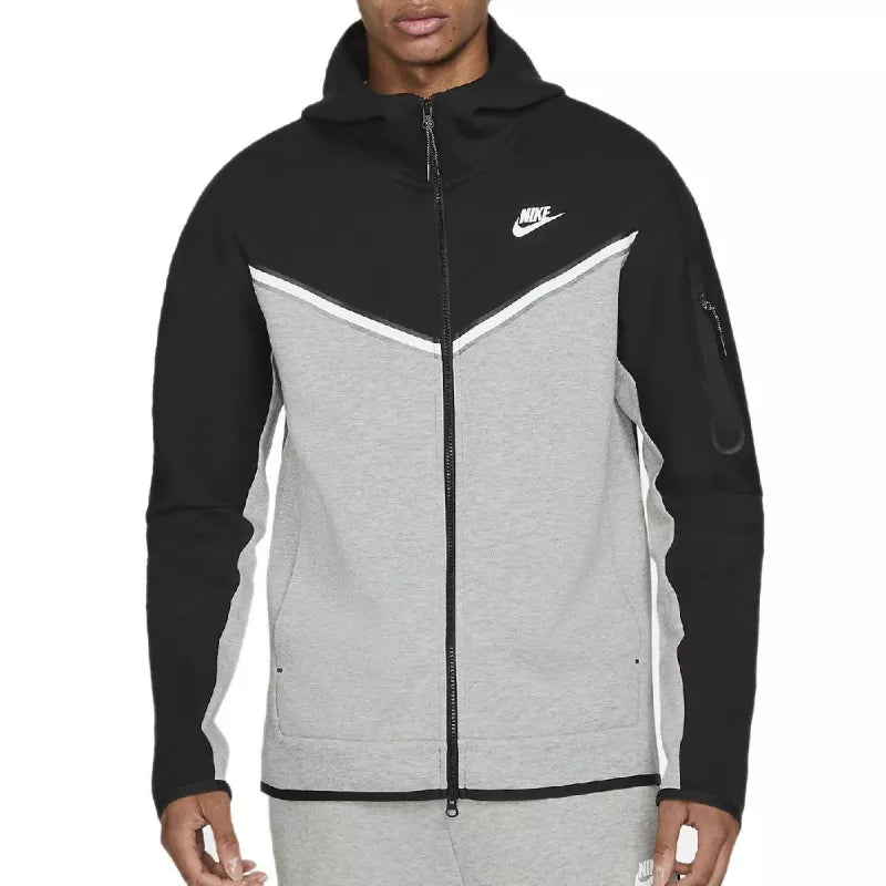 Sudadera Nsw Tech De Forro Polar - Gris