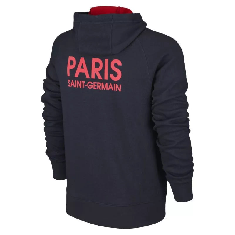 Sweat Nike Psg Aw77 Covert Full Zip Hoody - Bleu