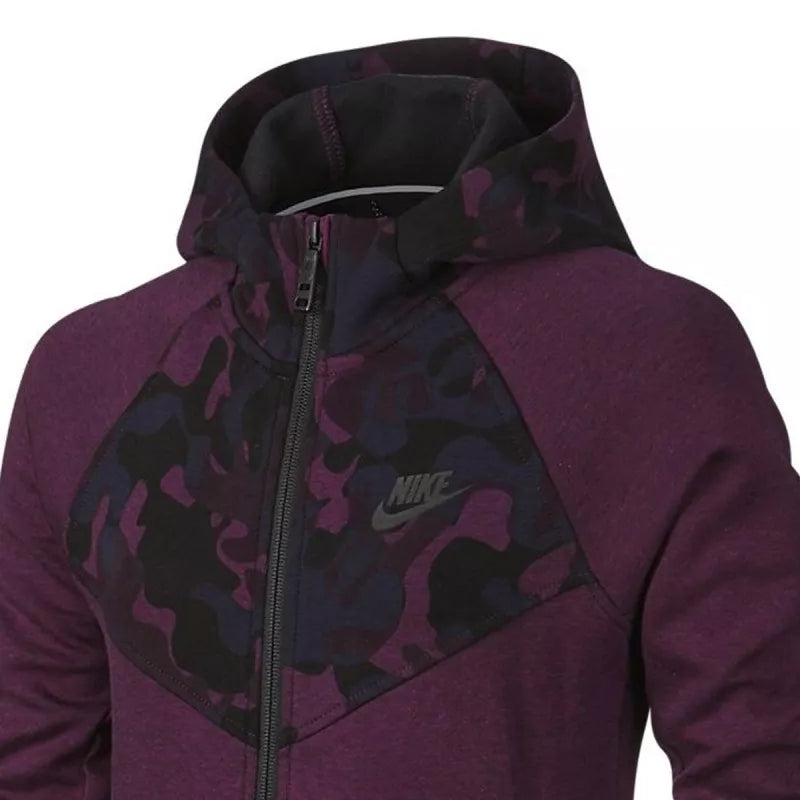 Sweat Nike Tech Fleece Windrunner Junior - Violet