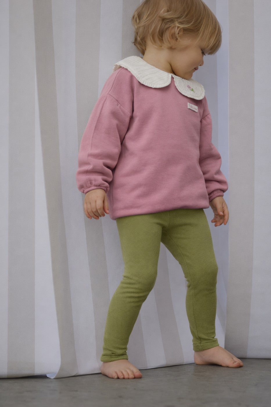 Sweat Salomé Vieux Rose - Bébé Fille