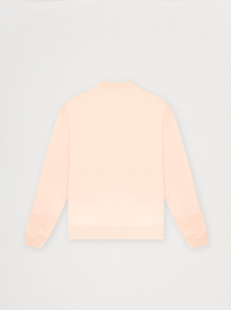 Sweat unisexe COUP DE PINCEAU abricot