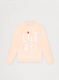 Apricot Brushstroke Unisex Sweatshirt