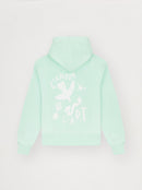 Sweat capuche unisexe FRESQUE vert d'eau