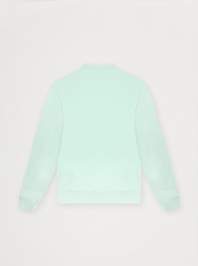 Sweat unisexe COUP DE PINCEAU vert d'eau