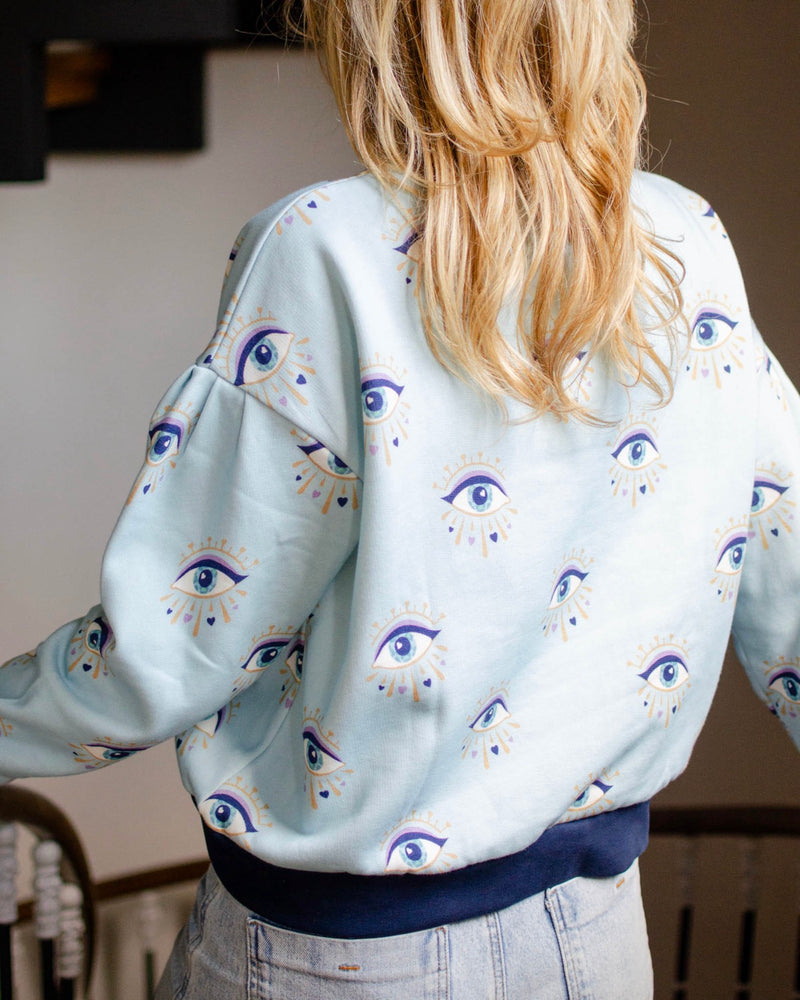 Sweat Calliope Eyes Bleu Glacier