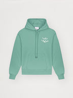 Sweat Capuche Unisexe L'Amour De L'Art Vert Givré