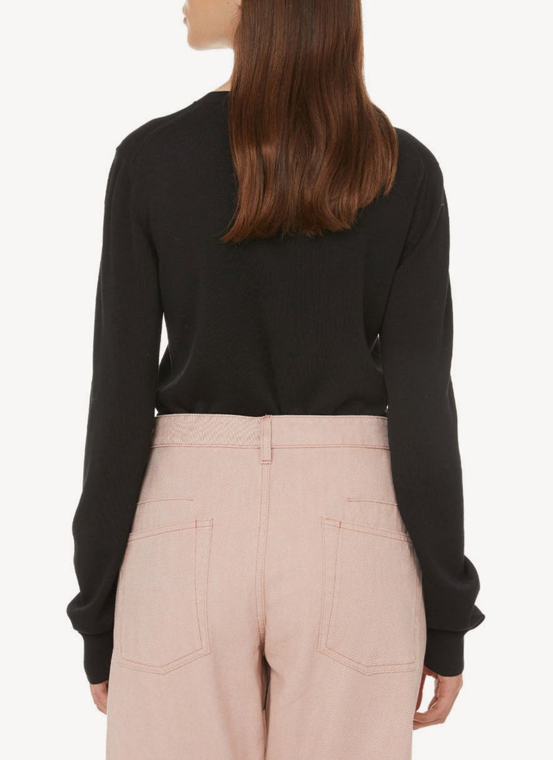 Jil Sander - Pull En Laine - Black - Femme