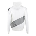 Sweatshirt À Capuche Ecru/Gris