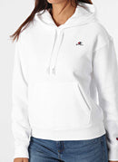 Champion - Sweatshirt À Capuche Double Logo - Blanc - Femme