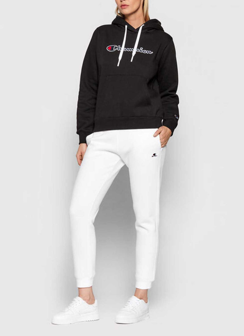 Champion - Sweatshirt À Capuche Et Logo - Noir - Femme