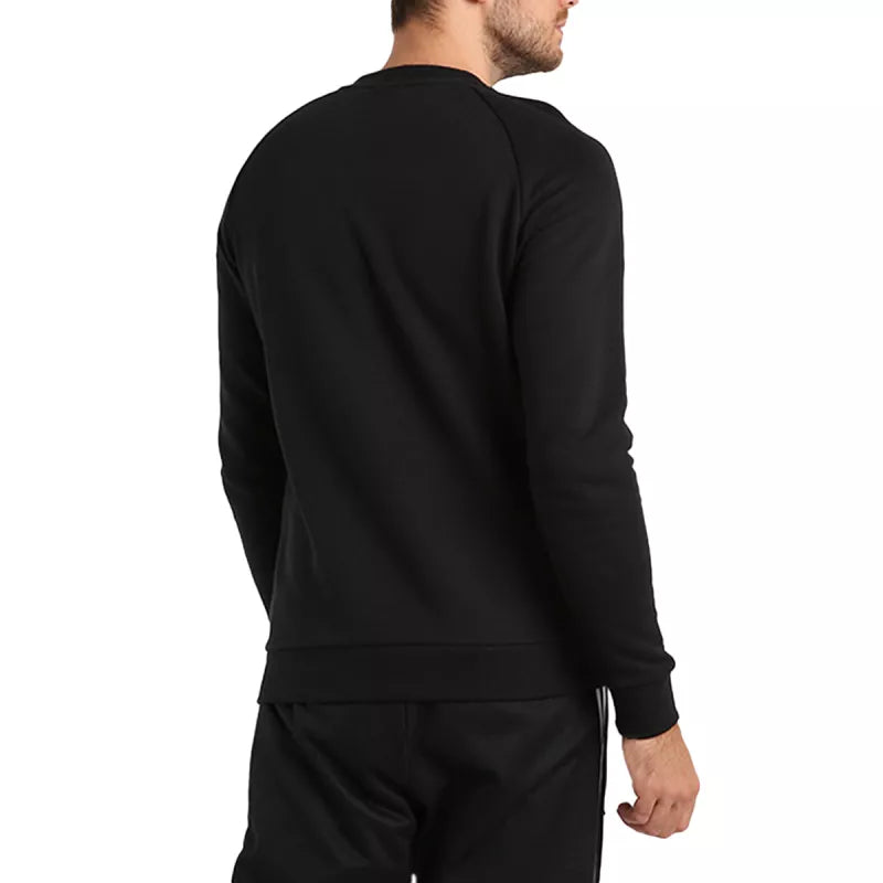 Sudadera Adidas Originals Trefoil Crew - Negro/Blanco