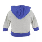 Sweatshirt Adidas Originals Trefoil Hoodie Bébé - Gris Et Bleu