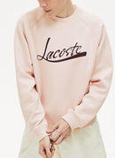 Lacoste - Sweatshirt Col Rond - Nidus/Pruneau - Femme