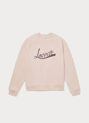 Lacoste - Sweatshirt Col Rond - Nidus/Pruneau - Femme