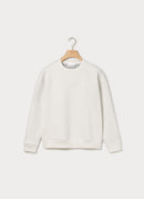 Lacoste - Sweatshirt Col Rond - Farine - Femme