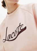 Lacoste - Sweatshirt Col Rond - Nidus/Pruneau - Femme