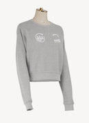 Chiara Ferragni - Sweatshirt En Coton See You - Grey - Femme