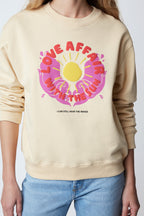 Sweatshirt Louis Love - Softyellow